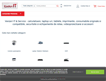 Tablet Screenshot of epsilonit.ro